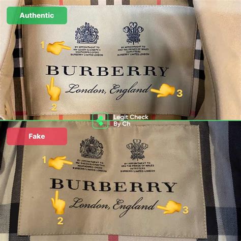 how to tell if vintage burberry jacket is real|vintage burberry check reddit.